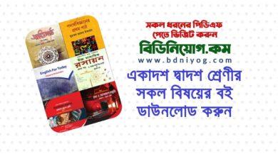 HSC All New PDF Books Download