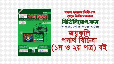 Joykoly Podartho Bichitra PDF Download