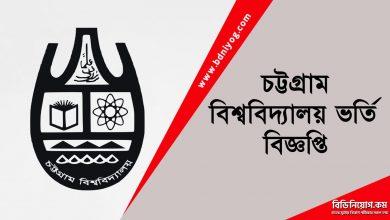 Chittagong University Admission Circular