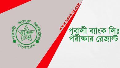 Pubali Bank Limited Exam Result