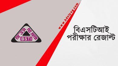 BSTI Exam Result
