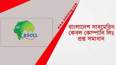 Bangladesh Submarine Cable Company Ltd Question Solution