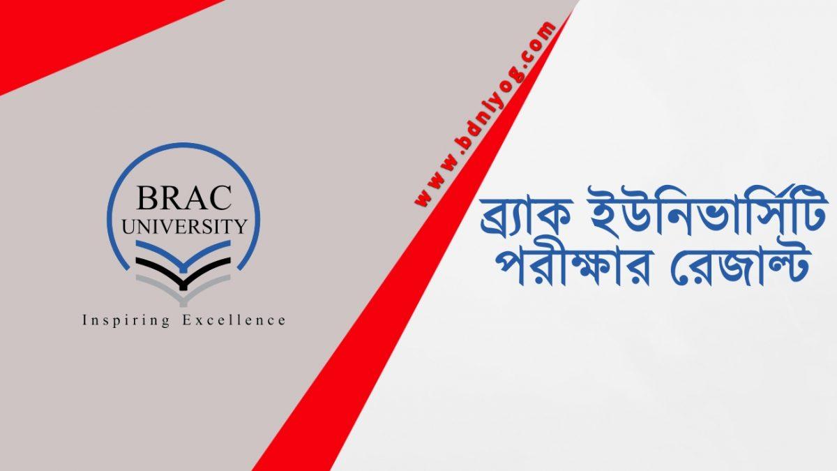 BRAC University Exam Result