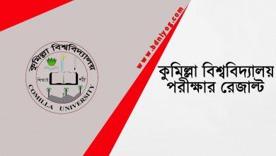 Comilla University Exam Result