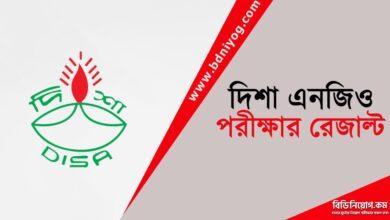 DISA NGO Exam Result