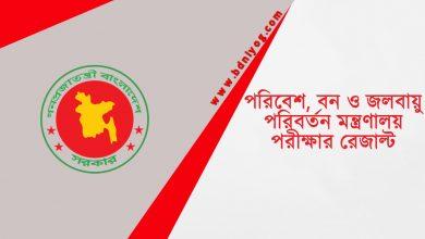 Ministry of Environment Forest and Climate Change Exam Result