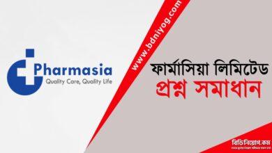 Pharmasia Limited Question Solution