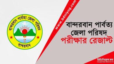 Bandarban Hill District Council Exam Result