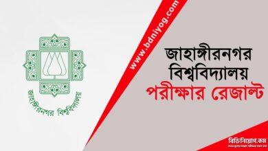 Jahangirnagar University Exam Result