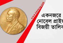 Noble Prize At a glance