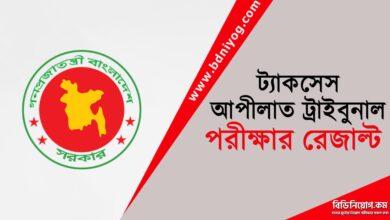 Taxes Appellate Tribunal Exam Result