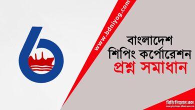 Bangladesh Shipping Corporation Question Solution