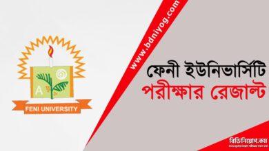 Feni University Exam Result