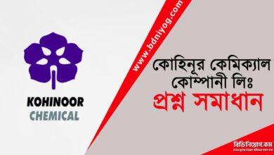 KOHINOOR CHEMICAL Question Solution