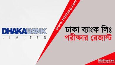 Dhaka Bank Limited Exam Result