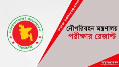 Ministry of Shipping Exam Result