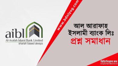 Al Arafah Islami Bank Limited Question Solution