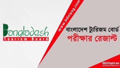 Bangladesh Tourism Board Exam Result