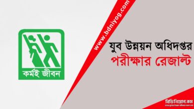 Department of Youth Development Exam Result