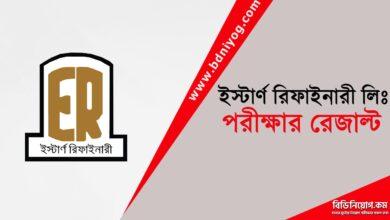 Eastern Refinery LTD Exam Result