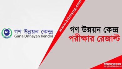 Gana Unnayan Kendra Exam Result