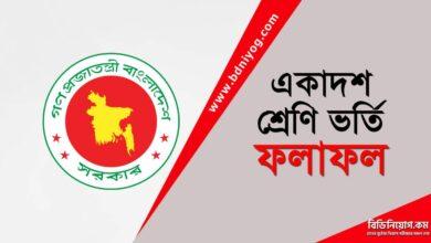 HSC Class 11 Admission Result