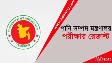 Ministry of Water Resources Exam Result