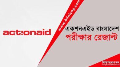 ActionAid Bangladesh Exam Result