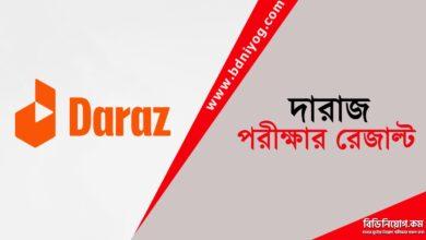 Daraz Exam Result