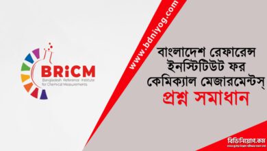 BRICM Question Solution