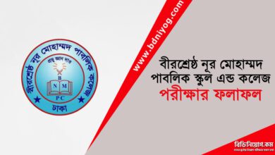 Bir Shreshtha Noor Mohammad Public College Exam Result